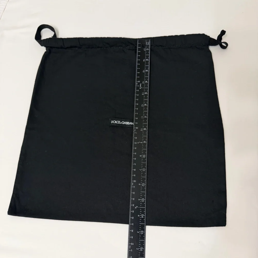 Dolce‎ & Gabbana Classic Black Pouch dust bag garment bag